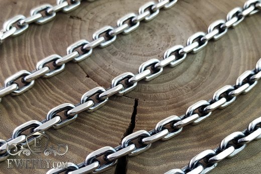 Плетение Якорное (якорь) с гранями, фото