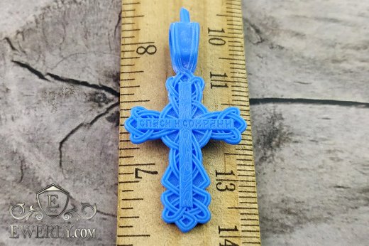 Крест 18602QH в воске (опт), фото