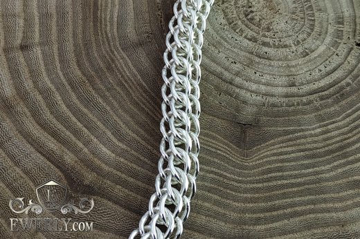 Плетение Итальянка (Питон / Кардинал), фото